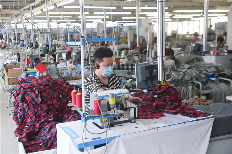 &ldquo;童裝之都&rdquo;進(jìn)入產(chǎn)銷旺季