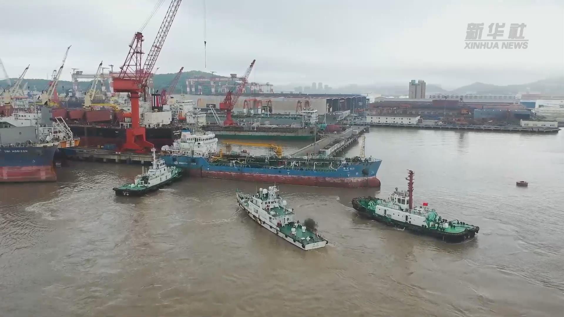 浙江舟山：海事部門開展&ldquo;控硫治污&rdquo;行動 守衛(wèi)碧海藍天