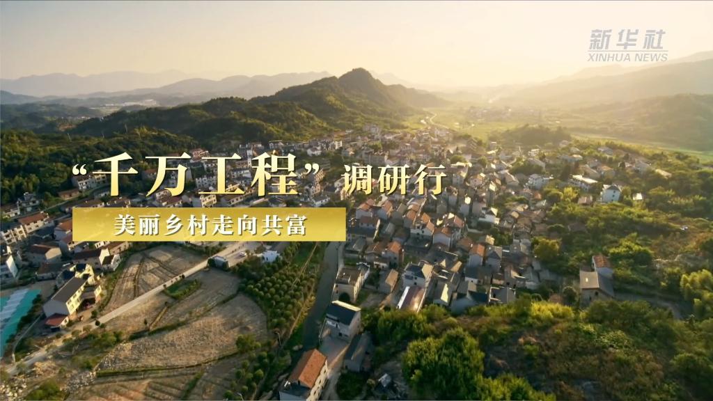 &ldquo;千萬工程&rdquo;調(diào)研行｜美麗鄉(xiāng)村走向共富